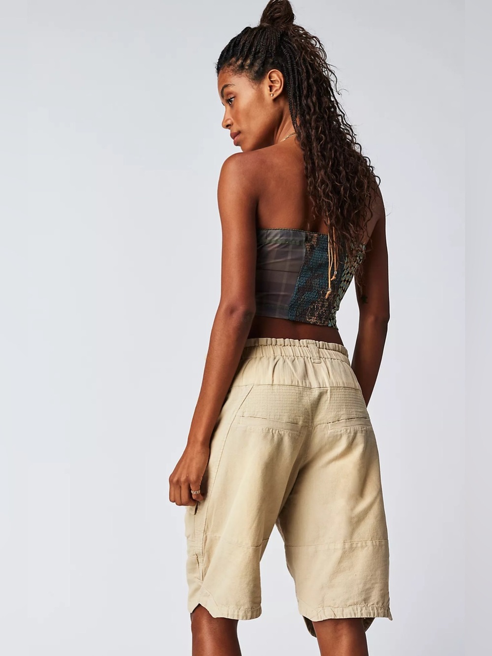 Free People islands of time utility cargo shorts - Picture 2 of 7